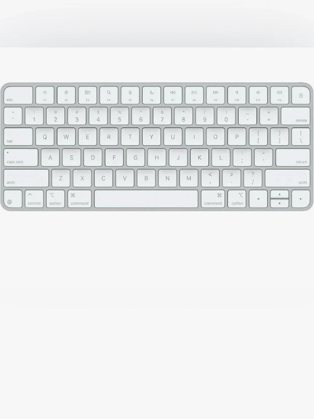 Apple Magic Keyboard, White, MacBook Compatible